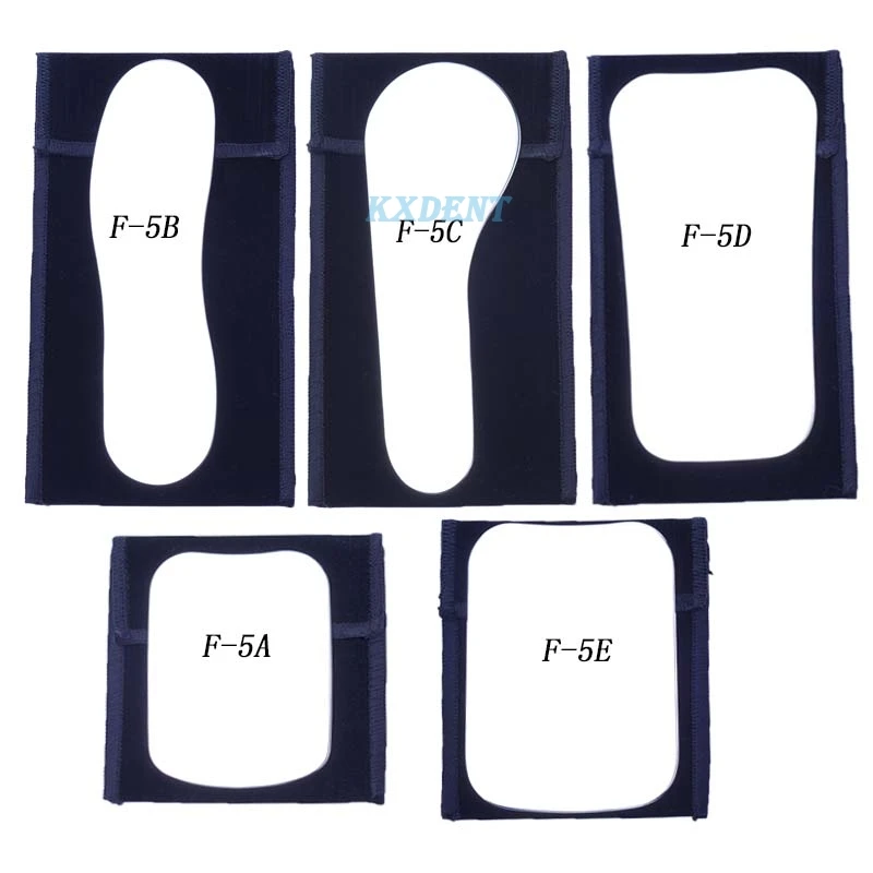 5pcs/set Dental Stainless Steel Mirror Dental Clinic Orthodontic Intraoral  Photographic Mirror Oral Reflector Dentistry Tools