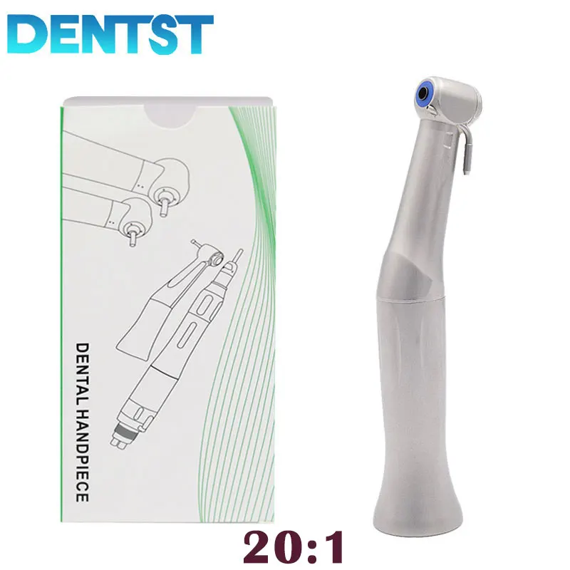 Dental Low Speed S-MAX SG20 Surgery Implant Handpiece 20:1 Reduction Contra Angle Push Button Chuck Tools