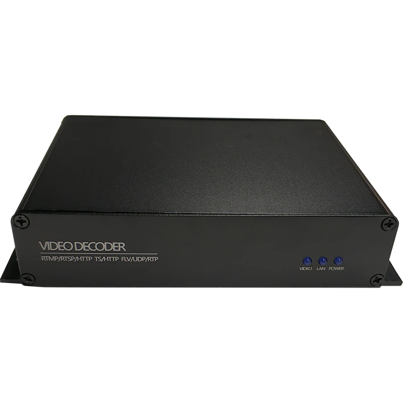 OTV-M40S H.265 H.264 4K Streaming SRT RTMP NDI IP إلى HD SDI Video IPTV فك