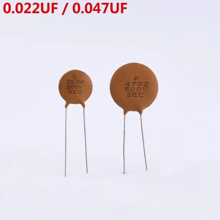 【Made in Taiwan】 Genuine SEC 0.022UF / 0.047UF Ceramic Disc Cap (Capacitor)  For Electric Guitar