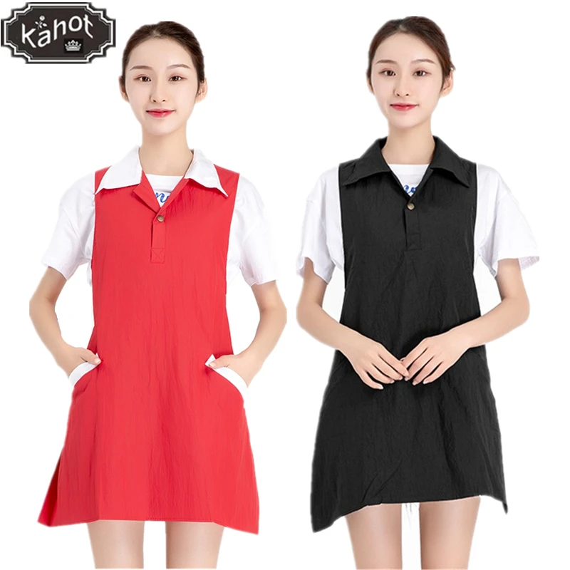 Salon Hairdressing Apron Hairdresser Perm Dyeing Oiling Workwear Barber Assistant Nail Restaurant Slim Waterproof Work Apron