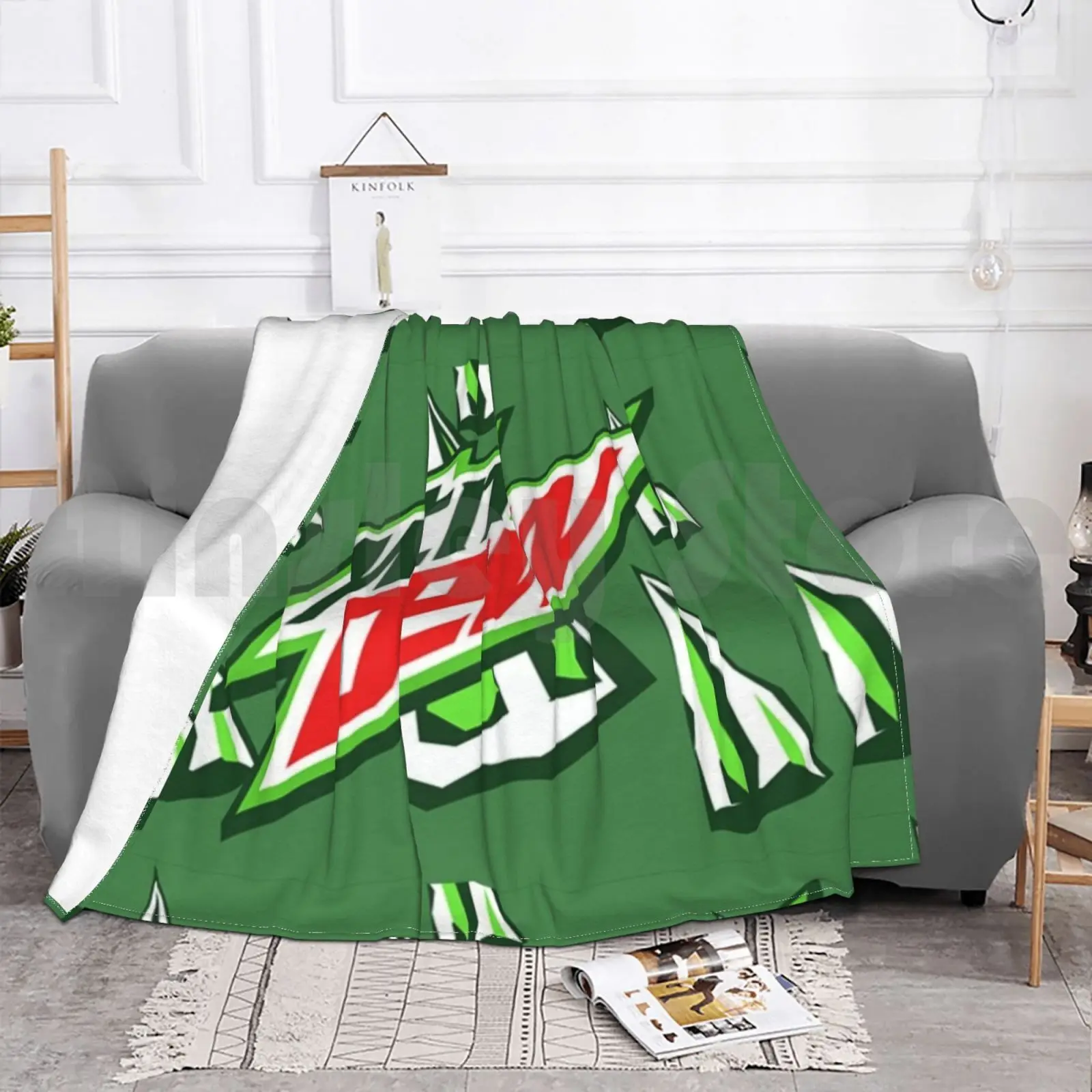 Mountain Dew coperta Fashion Custom Mountain Dew Diet Mountain Dew Mtn Dew Diet Mtn Dew Pop Soda