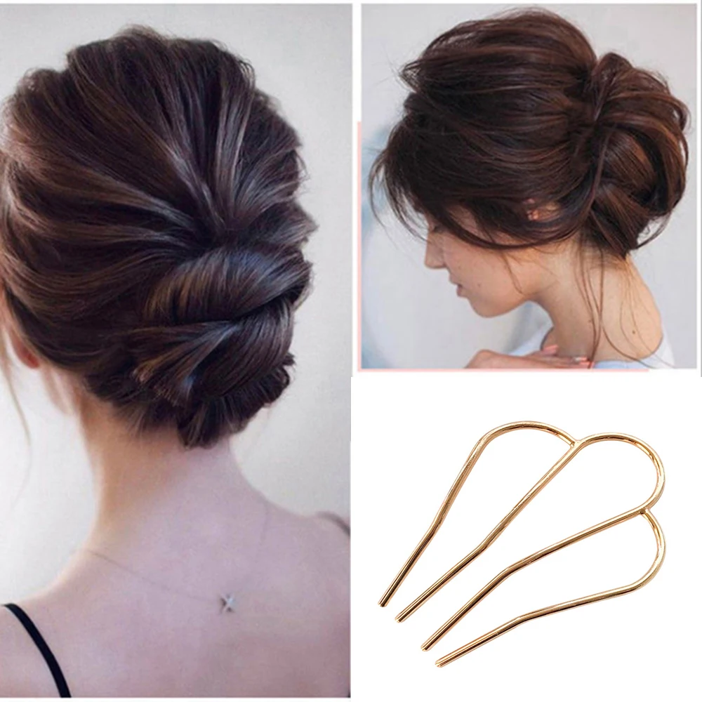 Fermagli per capelli a forma di U Bobby Pin perni per capelli in metallo s per donne ragazze sposa accessori per lo Styling dei capelli Barrettes