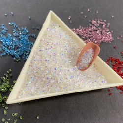 Hot Selling Pixie Mix Sizes 1440pcs Crystal Chaton Glass Nail Art Rhinestone Micro Manicure Decoration Tiny Mini Rhinestones