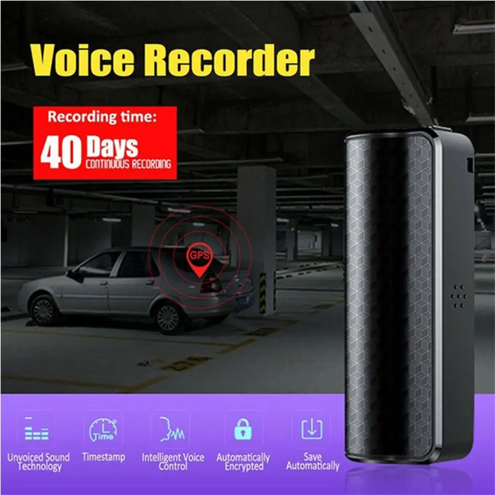 32GB MP3 Magnetic Recording Device Voice Activated Mini Audio Recorder  Voice Activated Recorder Digital Recorder 2022 New