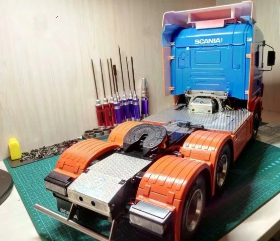 1/14 ciągnik Tamiya SCANIA R620 ozdobny talerz anty-deskorolka