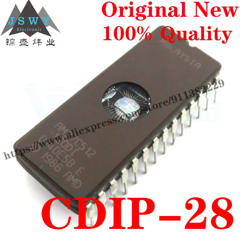 AM27C512-120DI Semiconductor Ceramic Memory IC Chip Use for the arduino nano uno Free Shipping AD711KNZ AD8 AM27C512-120DI