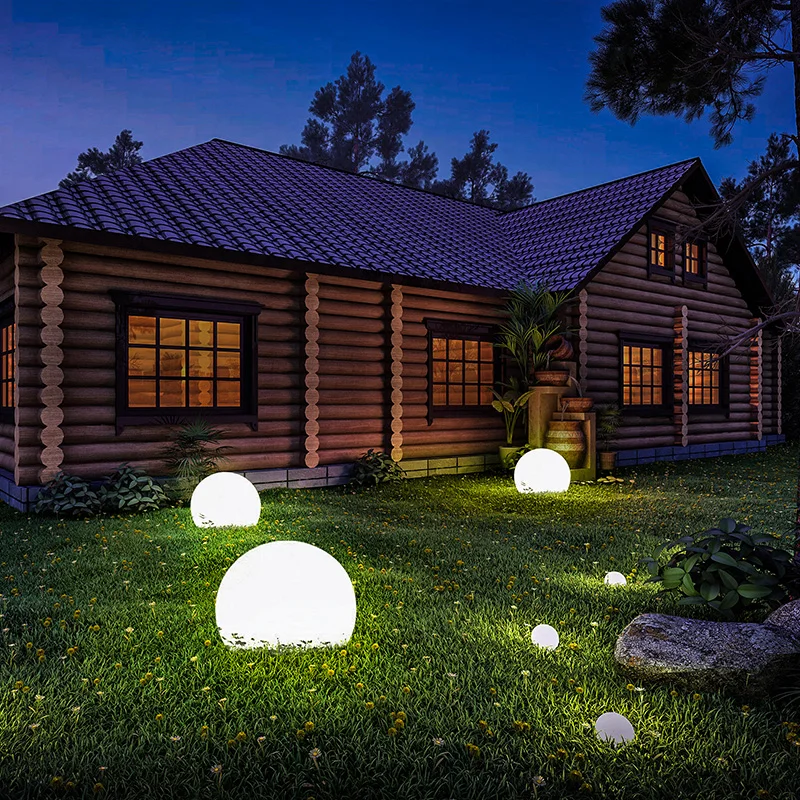 AAA Battery Outdoor Garden LED Landscape Lawn Lamp Home Decor Table Desk Lamps Wedding Party Camping Decorations