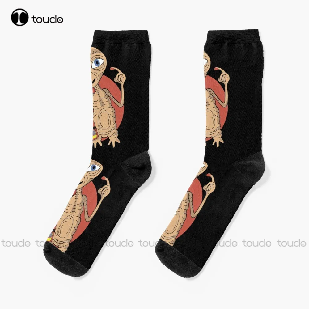 E.T. The Extra-Terrestrial Socks Sock Boots Unisex Adult Teen Youth Socks Personalized Custom 360° Digital Print