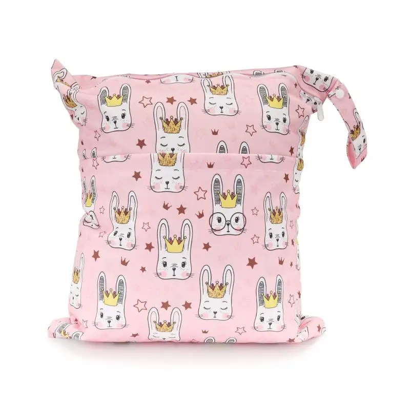 2020 Baby Holiday Out of the Necessary Products XL Double Zipper Waterproof Diaper Bags 40*45CM Mummy Bag
