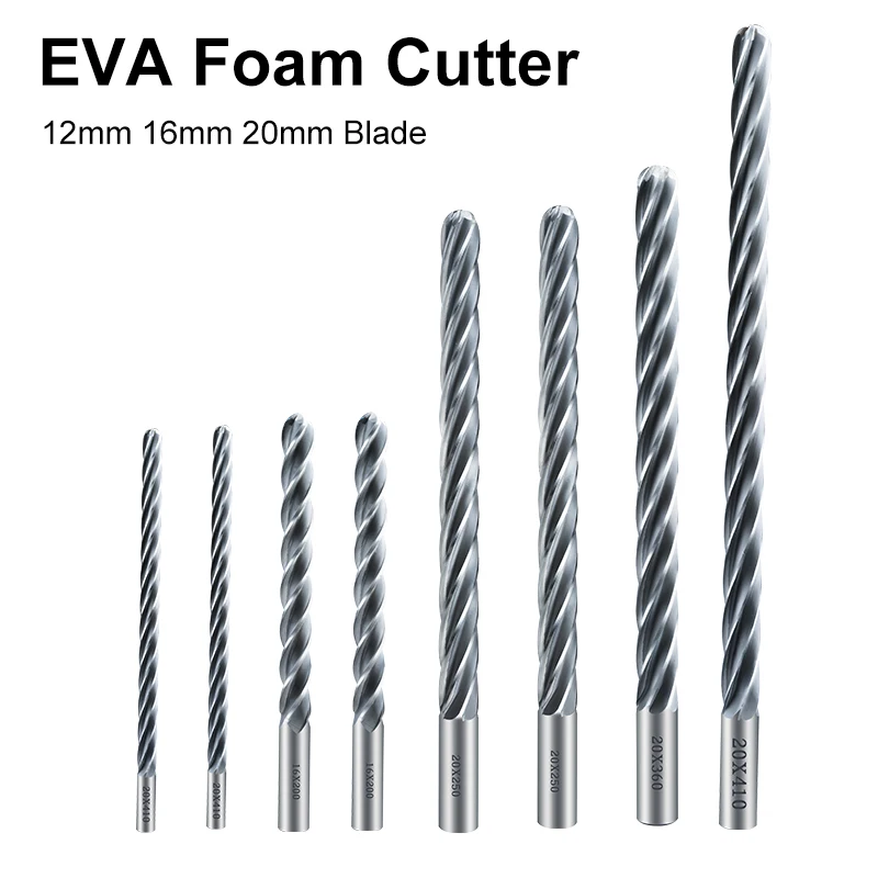 Eva Engraving Milling Cutter Cnc Router Broca End Mill Eps Espuma Gravura Usado para Cnc Shape Processing Tools