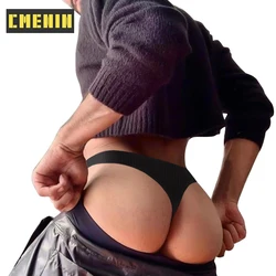 Hot Sale Cotton Men's Thong And G String Man Underpants Comfortable Tanga Gay Sexy Men Underwear Jockstrap Panties Bikini AD7113