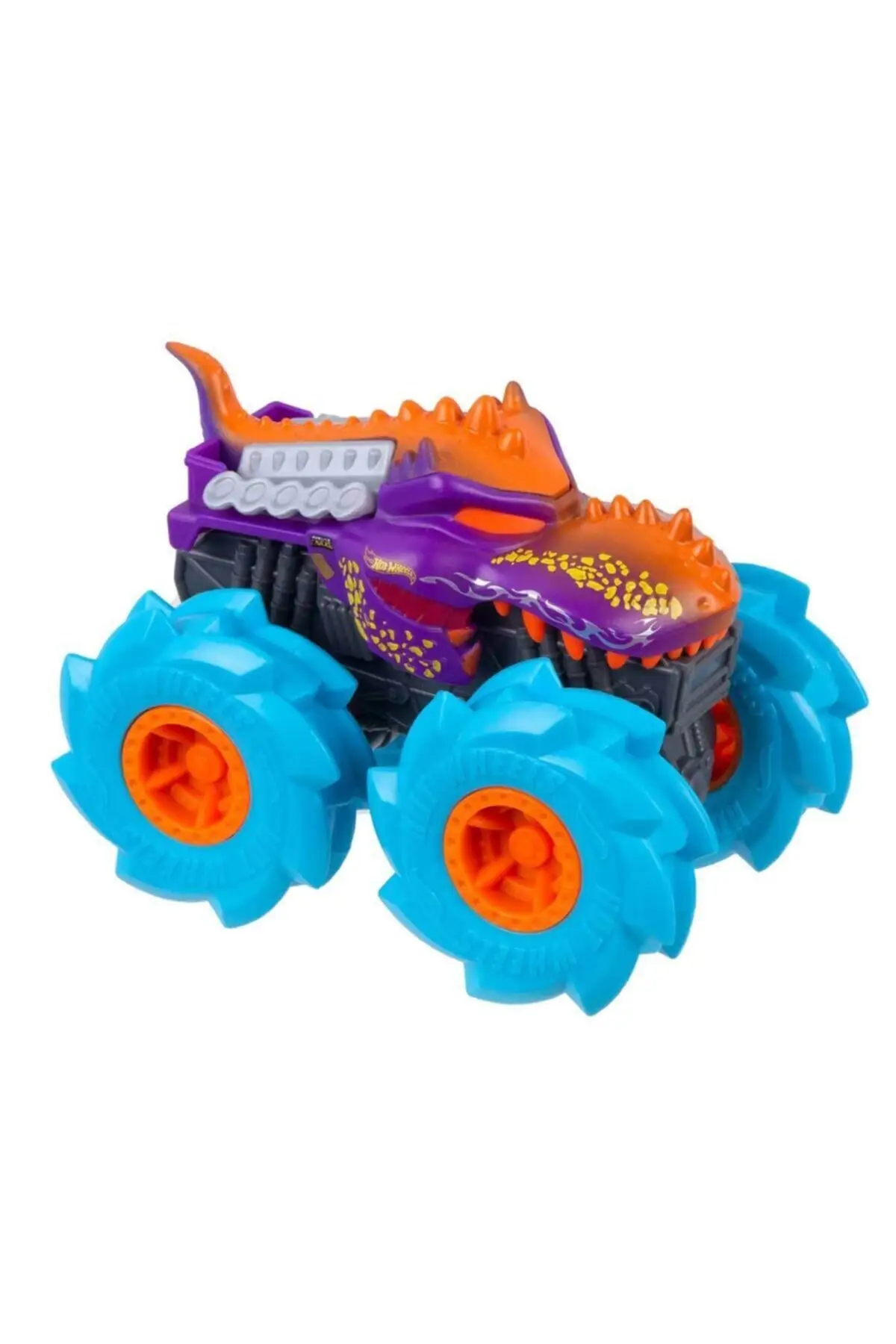 Monster Trucks Czech Leave Cars Gvk37 - Mega Wrex Purple check drop car, toy car, toy jeep,