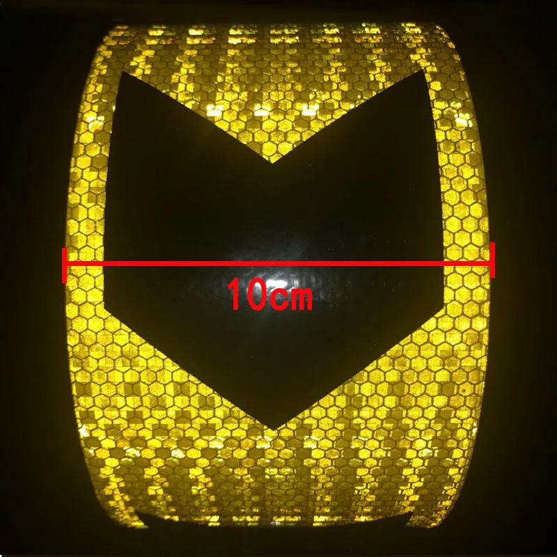 width 10cm Self Adhesive Vinyl Sticker Safety Reflective Tape for Truck