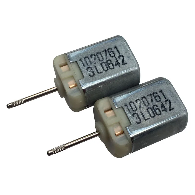 2pcs DC12V Automobile Central Control Lock Motor Door Lock Actuator Retractable Rearview Mirror Carbon Brush Motor FC-280SC