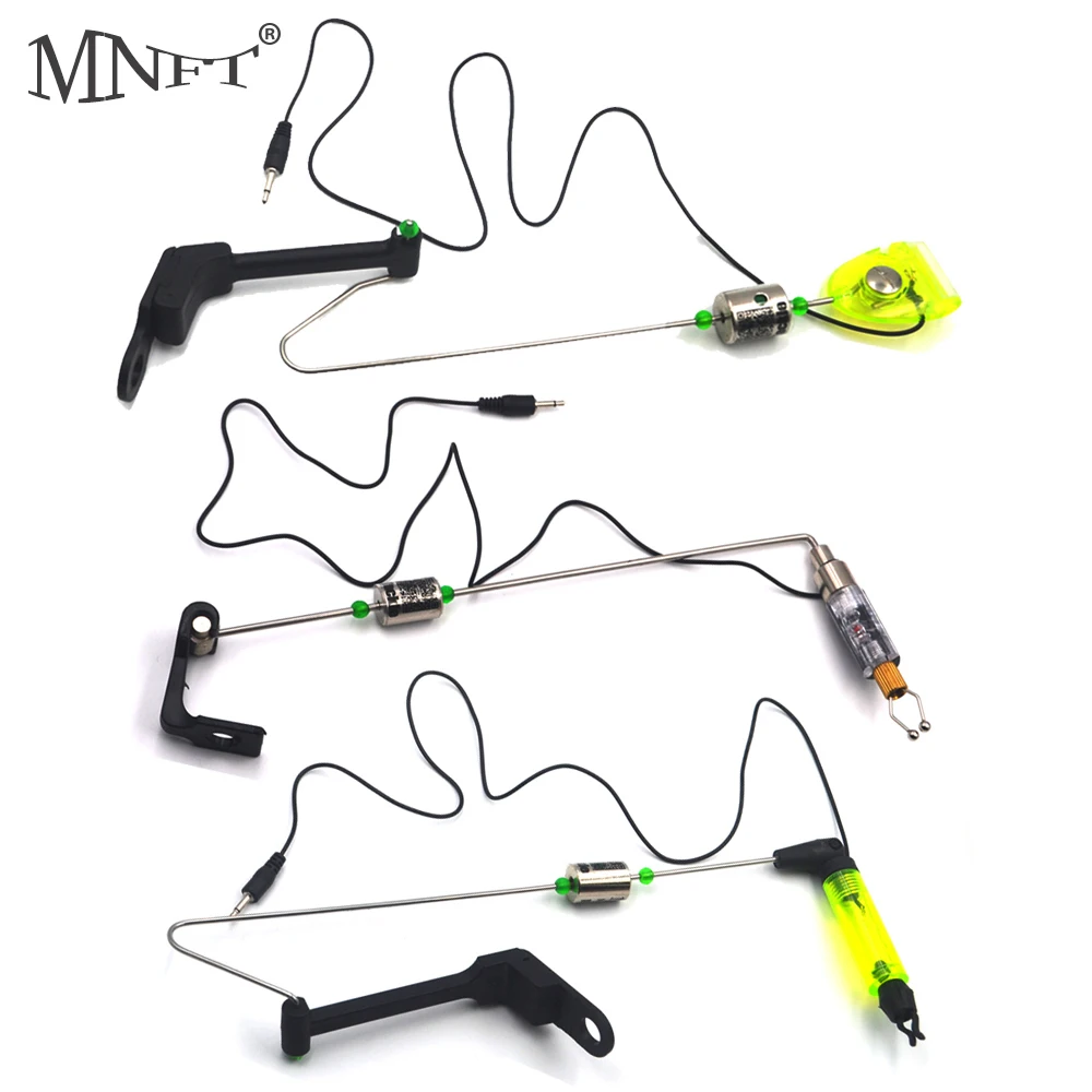 MNFT 5Pcs Fishing Tackle Accessories Carp Fishing Swinger Illuminated for Fishing Alarms Of 3 Style