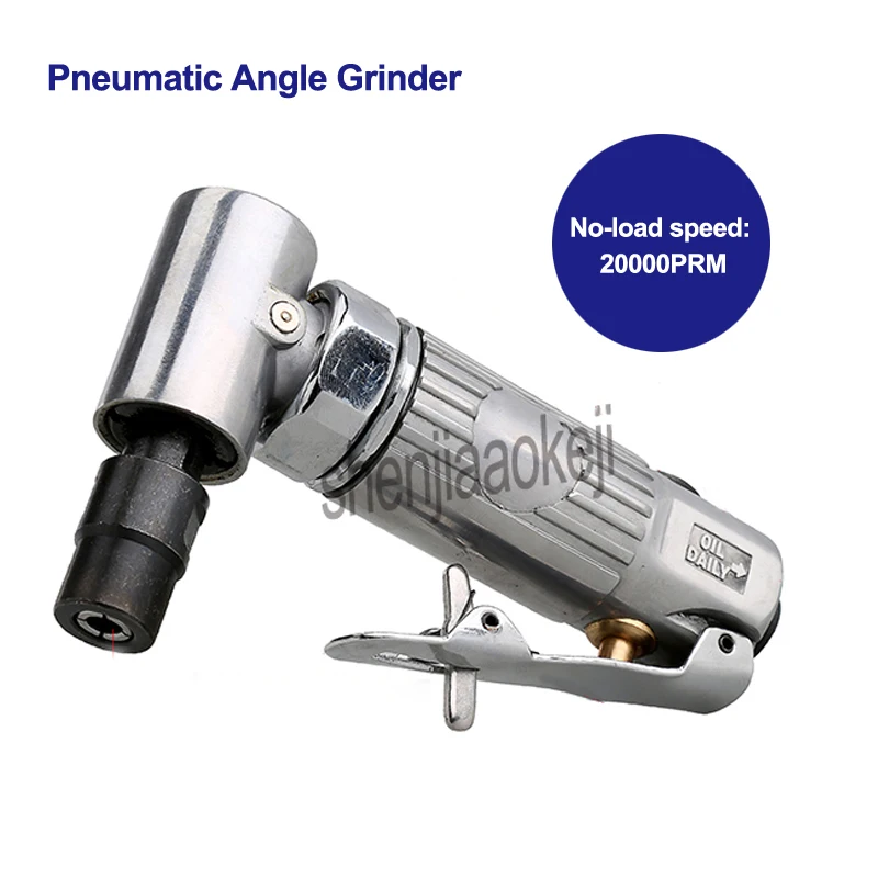 WG-2021 New 6mm Mini Angle Polishing Machine Pneumatic Angle Grinder Machine 90 Degree Air Die Grinder Polish Tools 1PC