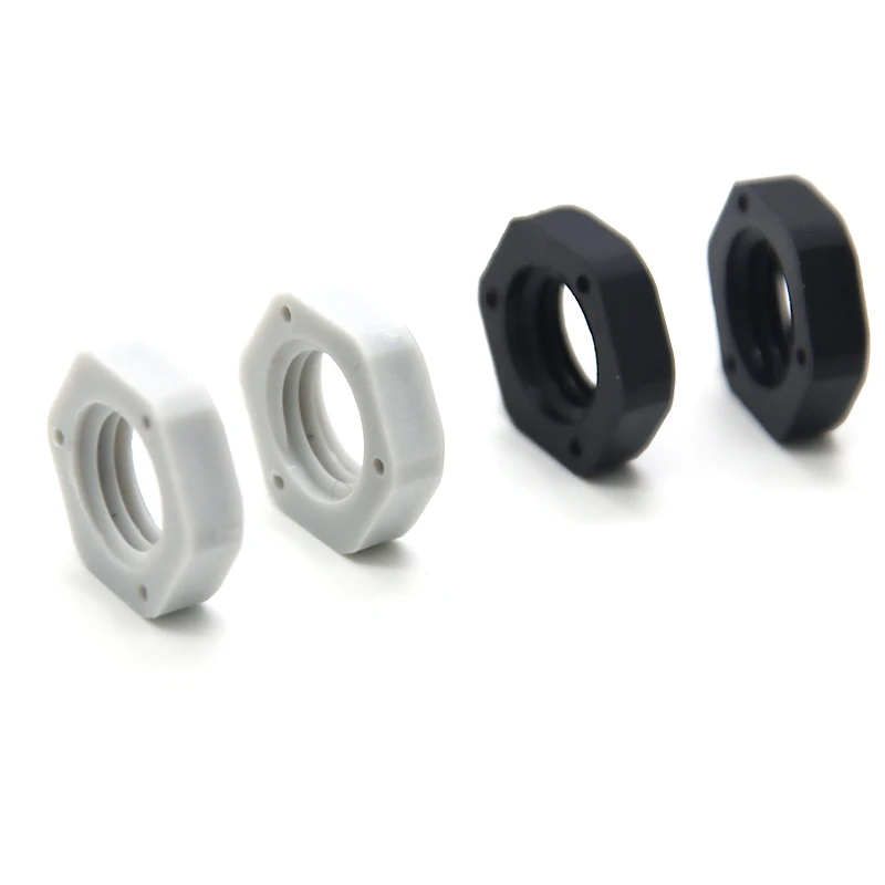 10 Pcs Plastic Nut Nylon Fixing Outer Hexagon Nut 3/8\