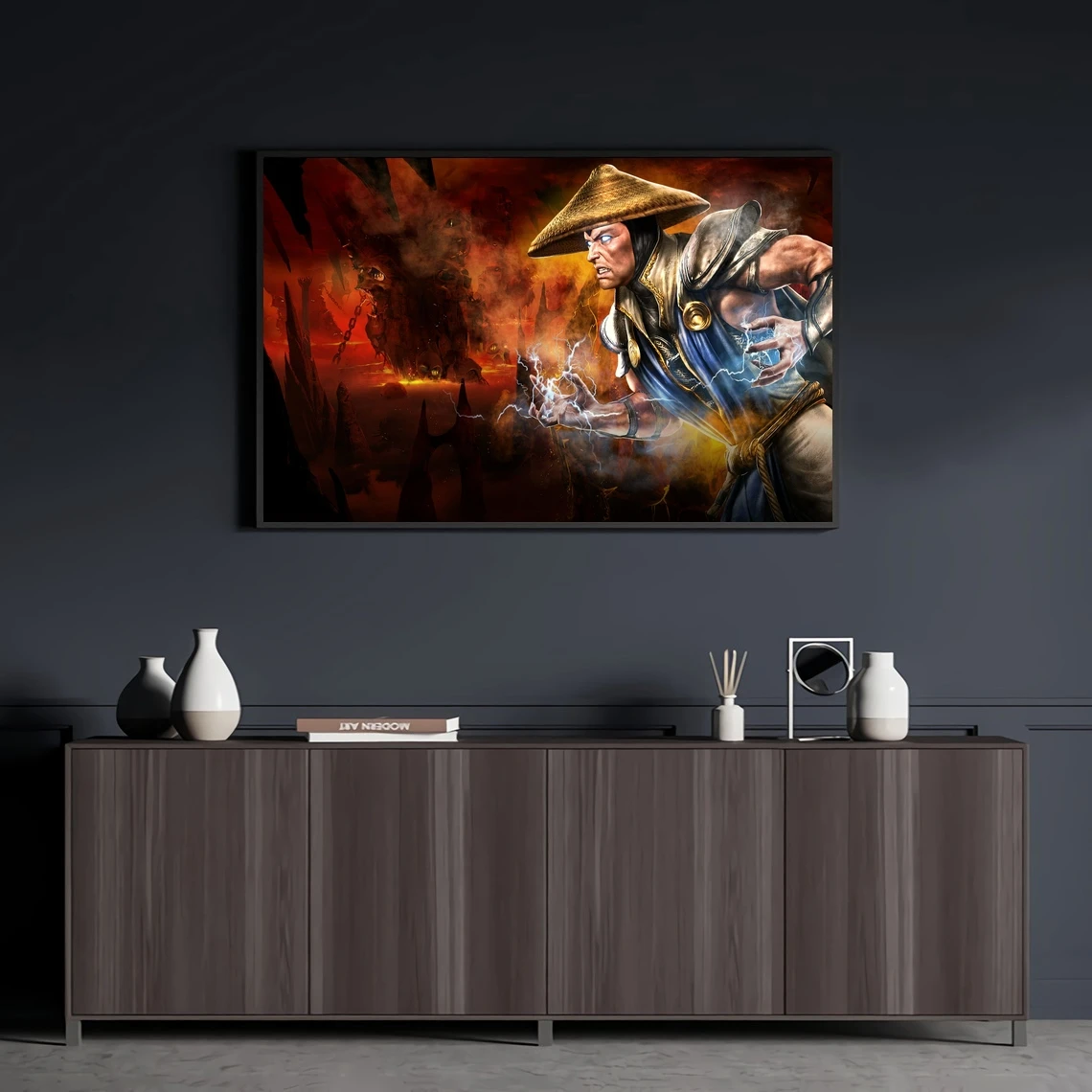 Mortal Kombat Movie Poster Video Game Poster Canvas Print Home Decoration Wall Painting (No Frame)