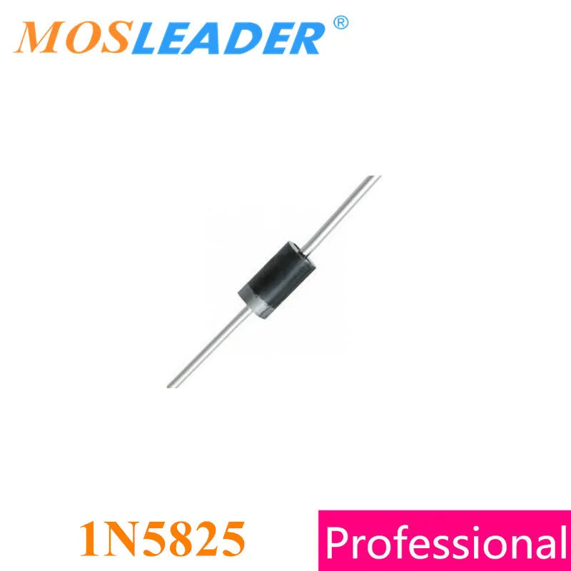 

Mosleader 1N5825 DO201AD 1000pcs Diode Schottky 40V 5A 1N5825RLG Made in China high quality