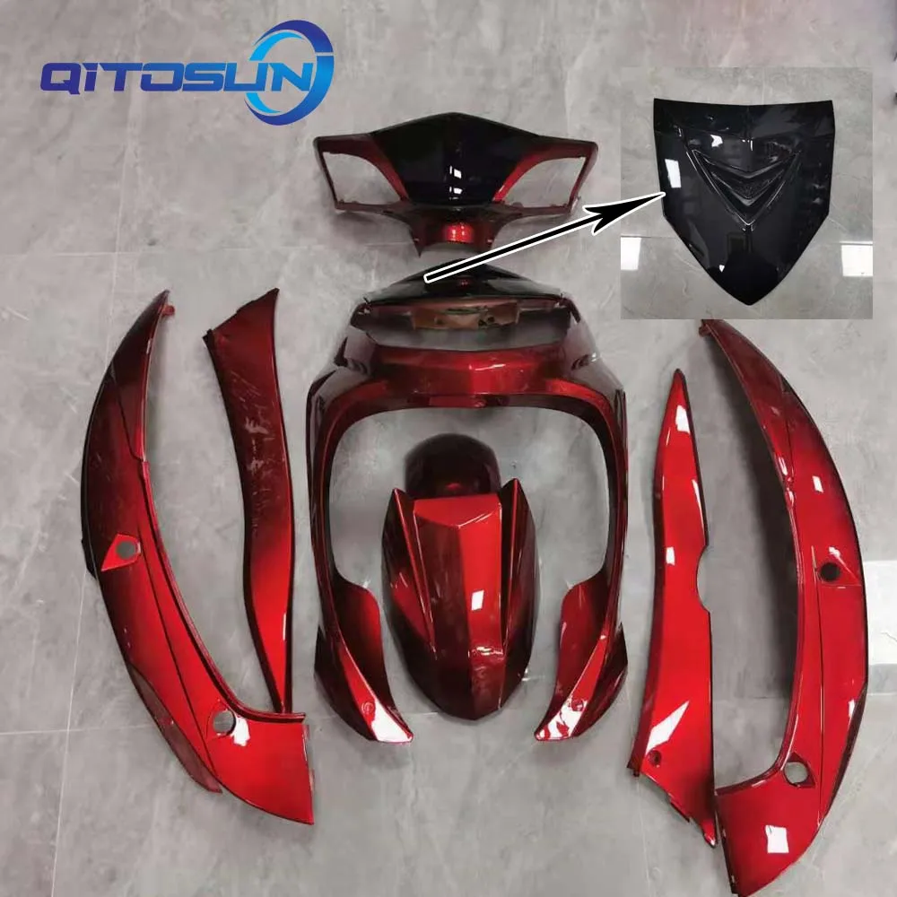 Dla CYGNUS SE44J 4C6 2008-2012 nadwozie motocykla malowanie fairing malowane ciało ABS plastikowe zestawy do owiewek