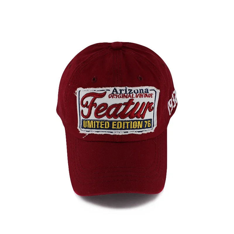 Nowa moda letnia dorosła damska sportowa czapka z daszkiem typu snapback na co dzień regulowana odkryta męska czapka z napisem haftowane czapki w stylu vintage