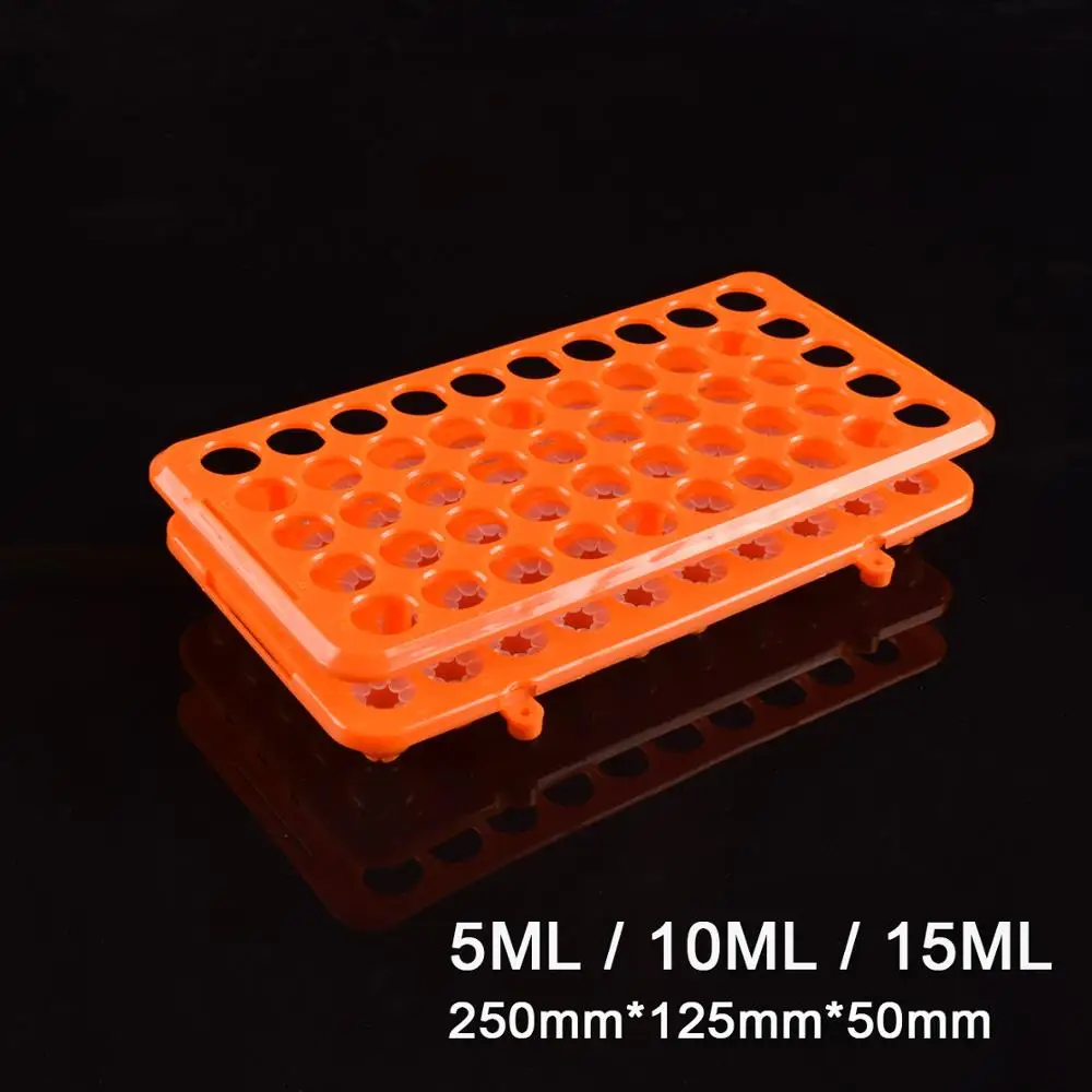 

Plastic Test Tube Rack Holder for 5ML / 10ML / 15ML laboratory Test Tubes Rack Centrifuge Tube Rack , 1pcs