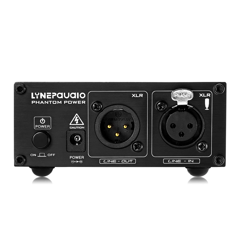 Zasilacz 48V Phamton Pro mikrofon kondensujący zasilanie Phantom 48V