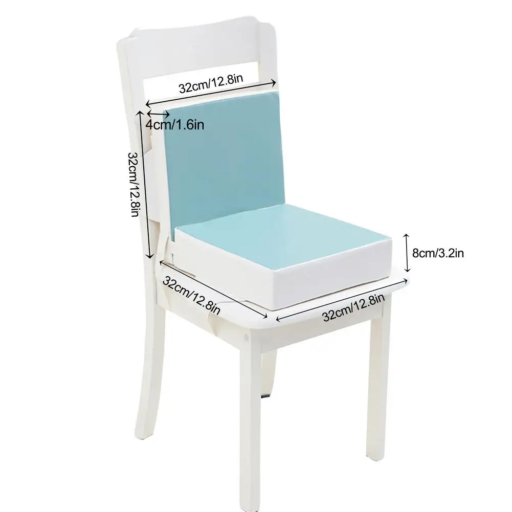 Cojín de refuerzo para silla de comedor de bebé, almohadilla de asiento alta para niños, cojín de aumento para silla infantil