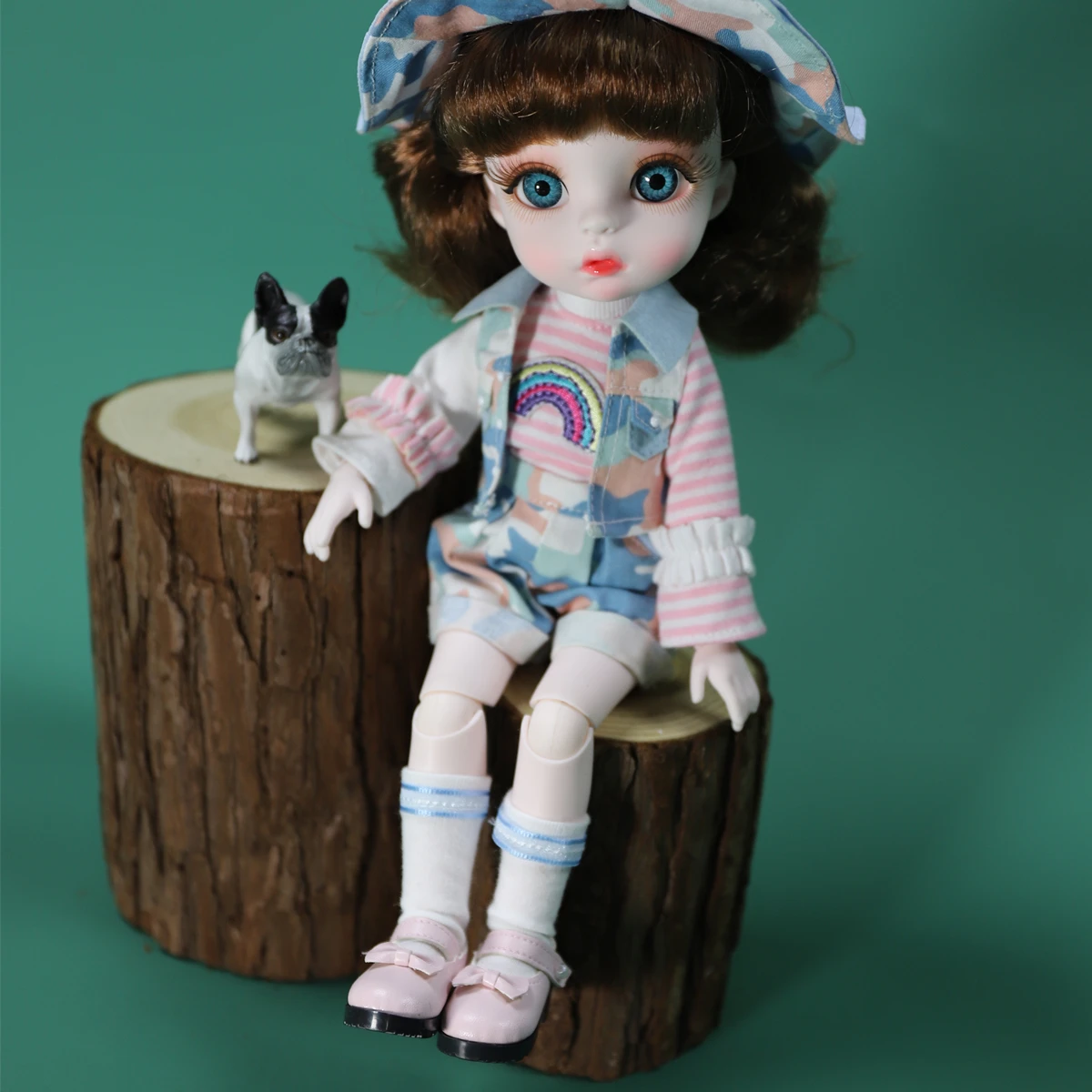 DBS little Angel 1/6 BJD shoes Macaron bow shoes anime shoes girls gift