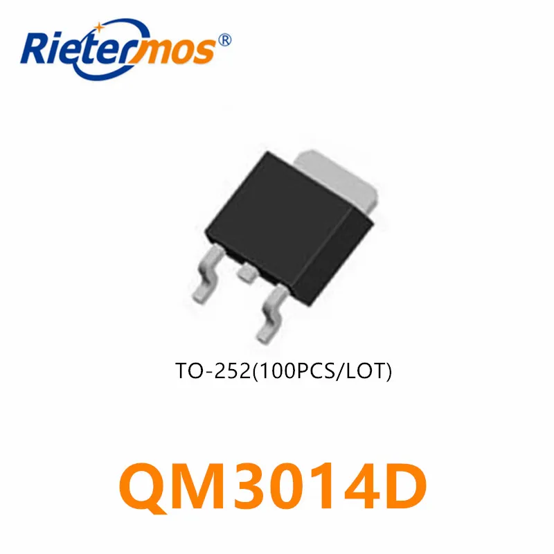 

100 шт N-CHANNEL 30V QM3014D QM3014 TO252 Сделано в Китае