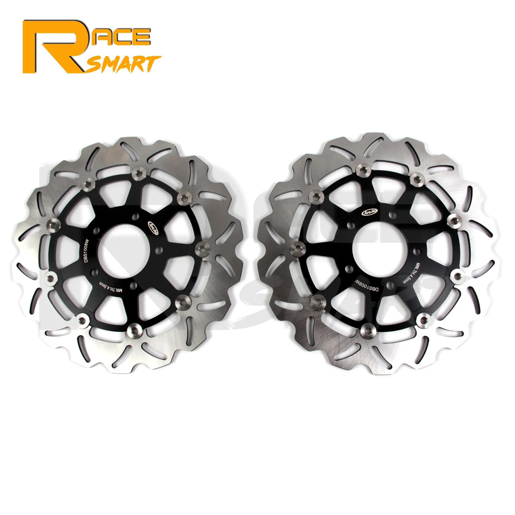 GSX-R 600 750 04-05 Motorcycle CNC Floating Front Rear Brake Disc Disk Rotors For SUZUKI GSXR600 GSXR750 GSXR 2004-2005 GSX-R