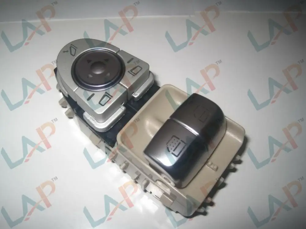 

2059057011 A2059057011 2059057011MI POWER WINDOW MAIN SWITCH for 2 doors with mirror folding, beige base FOR MERCEDES-BENZ