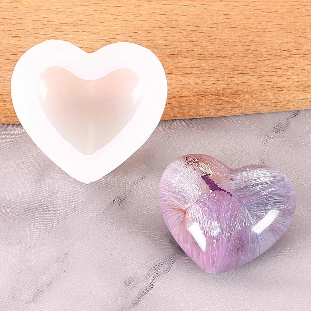 3D Heart Shapes Silicone Mold ליצירת מראה מרהיב – מדריך מעשי ליצירת תכשיטים ידניים מטיפוס אופייני