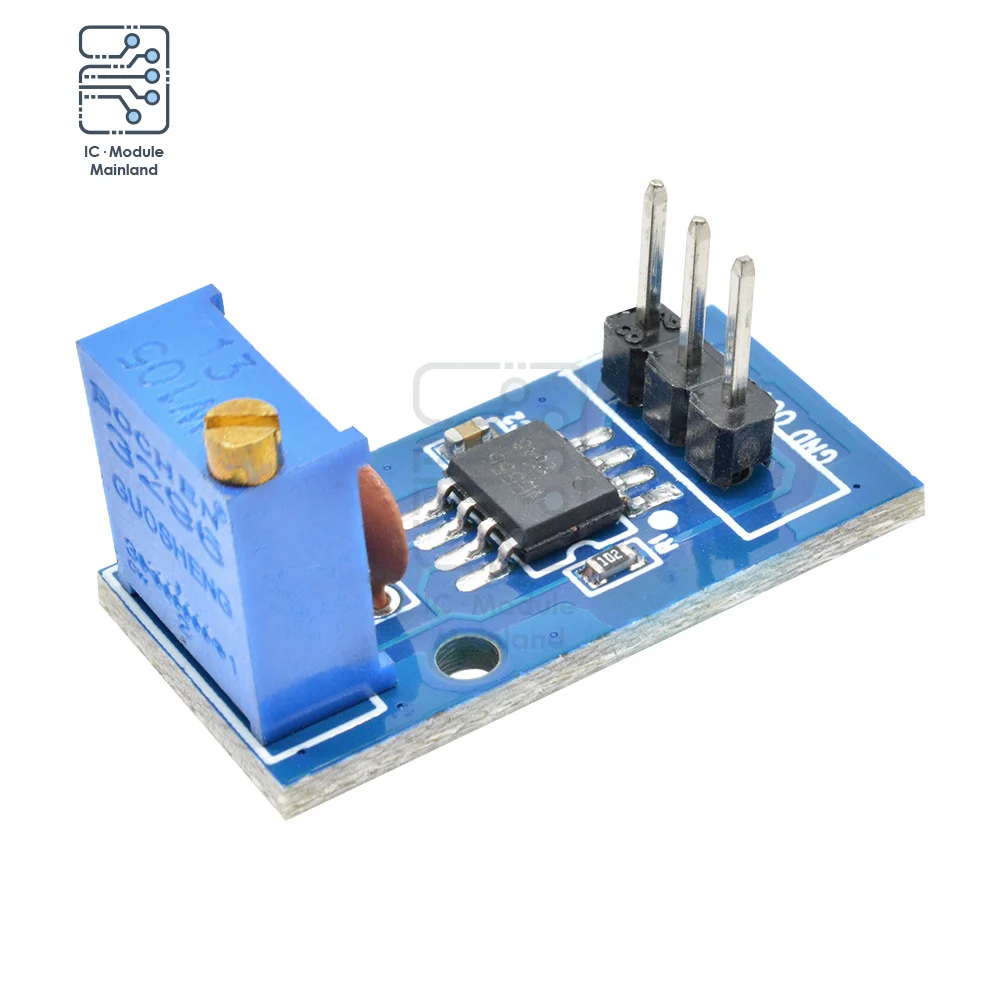 1-10Pcs DC5V 12V NE555 Adjustable Resistance Frequency Pulse Generator Module Single Channel Output Board Generators for Arduino