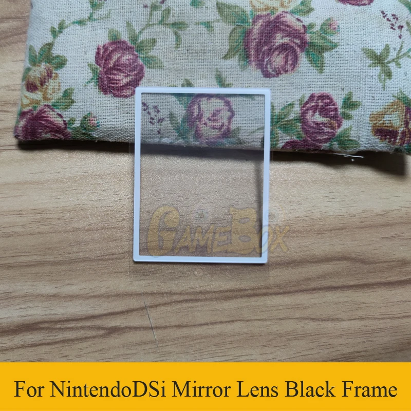 สีสันโปร่งใสพื้นผิวกระจกพลาสติกเลนส์ป้องกันสำหรับ NintendDSi สีดำสีขาวสีแดงสีฟ้ากรอบ