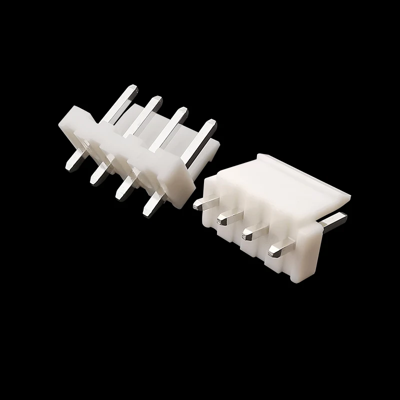 20/50Pcs VH3.96 3.96mm Pitch 2/3/4/5/6/7/8 Pin Male Plug Pin Header Connector Straight Needle White