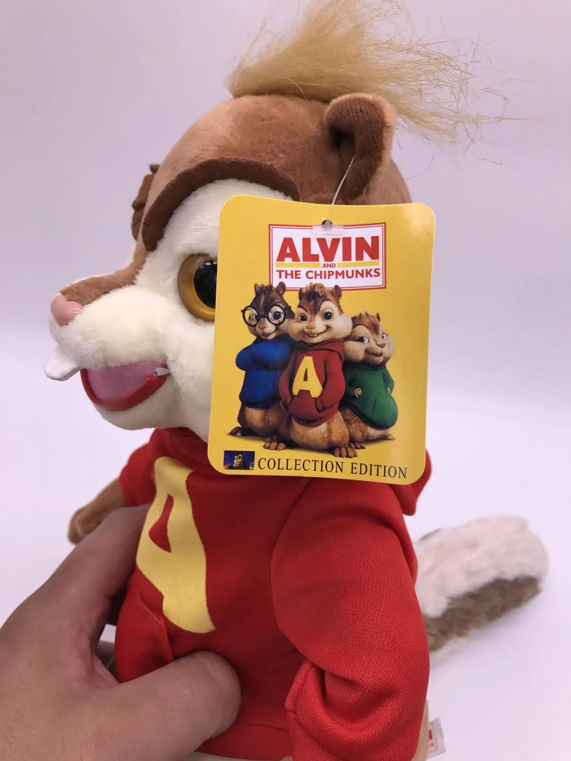 Muñecos de peluche de Alvin y las ardillas para niños, juguetes de película, lindas ardillas, regalo para niños, 10 ", 25 CM