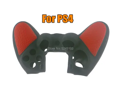 1PCS For PS4 Case Studded Dots Silicone Rubber Gel Skin Shell For Sony PS4 Slim/Pro Controller Cover Case Red Blue