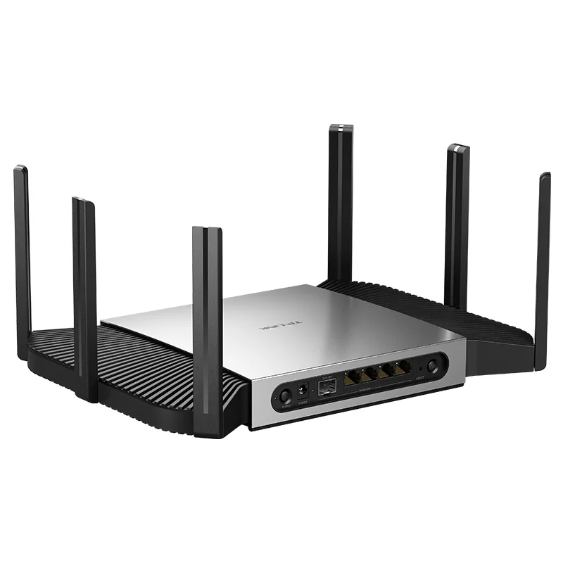 TP-LINK AX5400 Dual Band Super Wi-Fi 6 Wireless Router 2.5G SFP TL-XDR5480 MESH 160MHZ 4K QAM 6 FEM OFDMA game AP relay 2 WAN