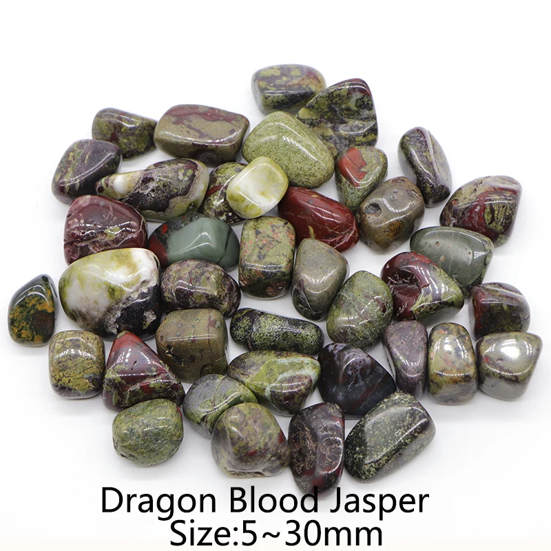 Natural Dragon Blood Jasper Quartz Crystals And Healing Stones Tumbled Bulk Mineral Specime Gemstones Home Aquarium Decoration