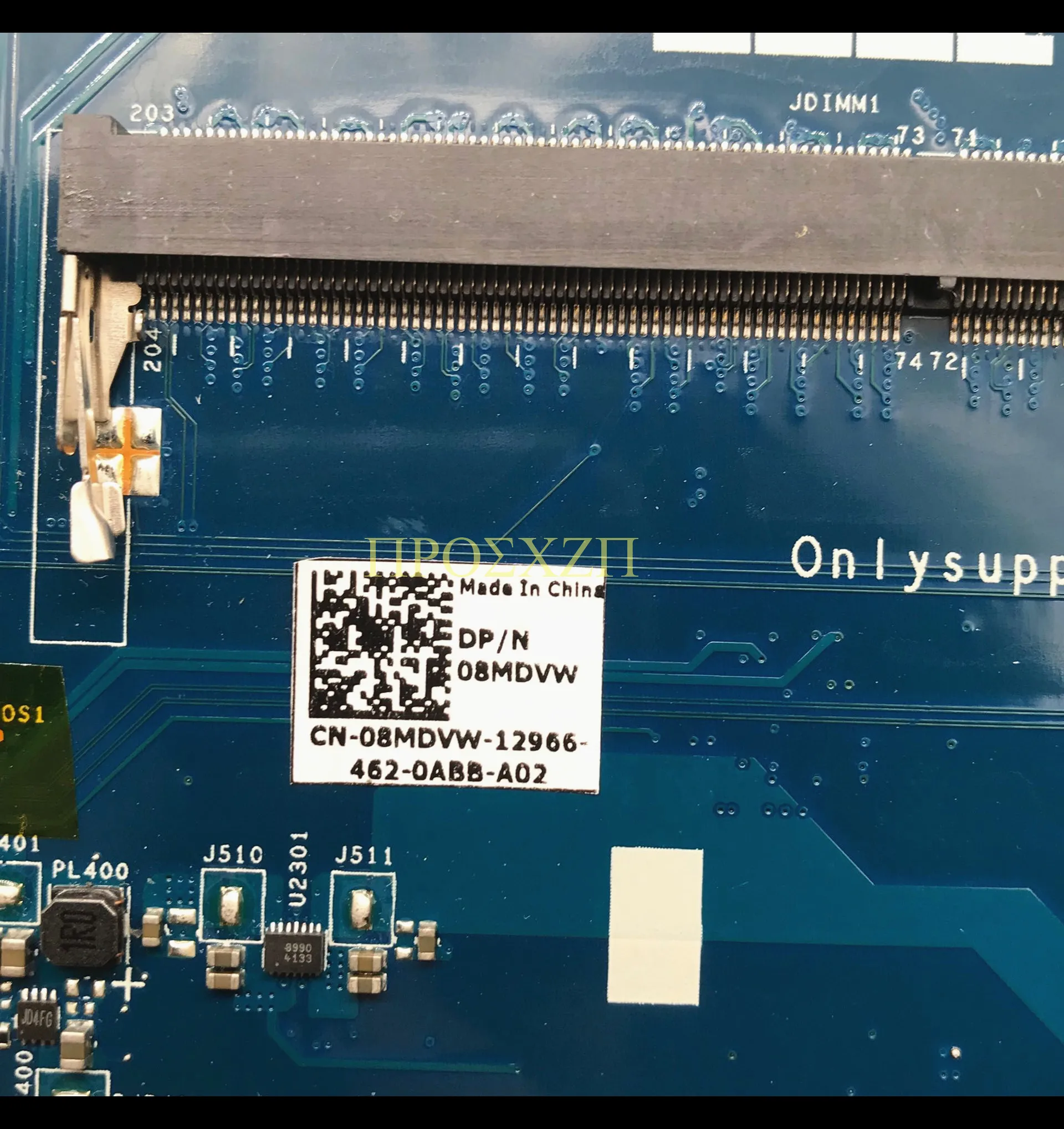 CN-08MDVW 08MDVW 8MDVW Mainboard UNTUK Dell XPS 15 3540 Laptop Papan Utama ZAL00 LA-A491P W/SR1EF I5-4210U CPU100 % Penuh Diuji