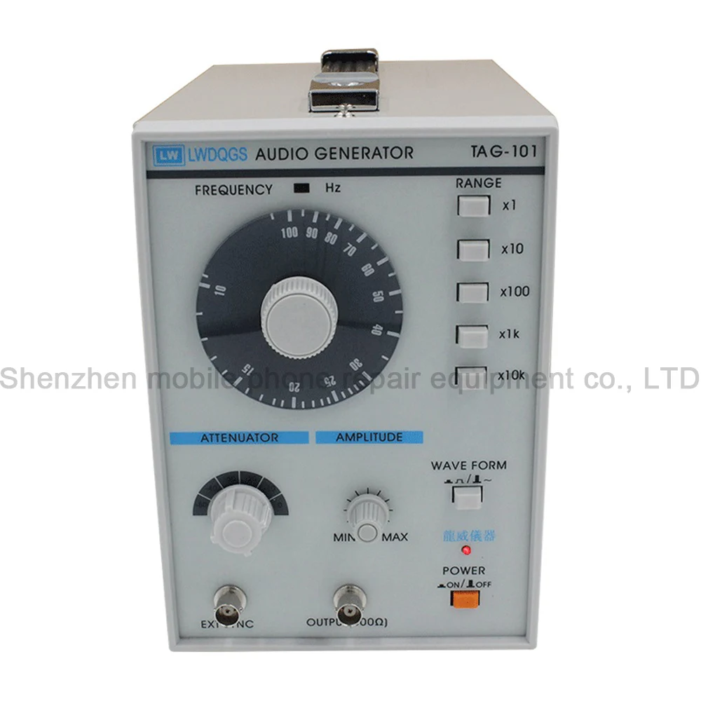 TAG-101 High Accuracy Signal Generator Low Frequency Function Generator Digital Audio Generator Function Measuring 10Hz-1MHz