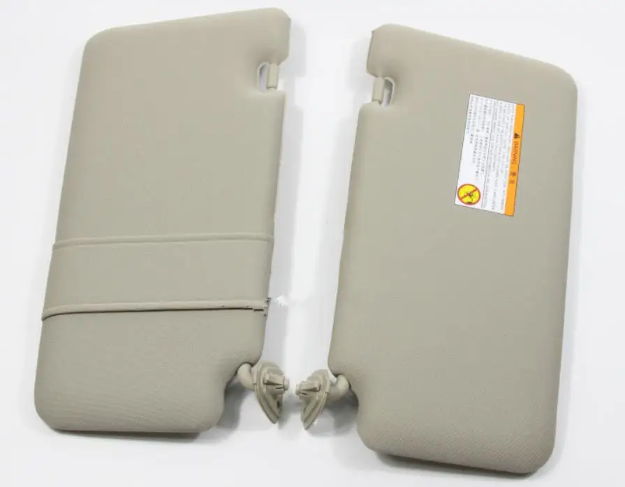 Overhead Console Interior Sunvisor With Mirror Front visor assembly For Nissan Tiida 2005 2006 2007 2008 2009 2010 accessories
