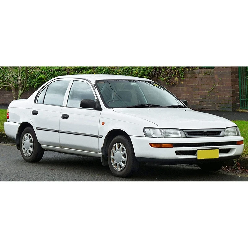 2PCS Car Front Corner Lamp Lights Lens Black for Toyota Corolla AE100 E100 AE101 1993-1997 Signal Lamp No Wire Harness