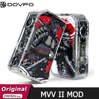 Original Dovpo MVV II Mod Vape 280W MVV 2 Box MOD Vape Electronic Cigarette Vaporizer Powered By Dual 18650 Battery