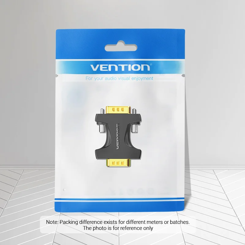 Vention-adaptador vga macho para macho, cabo de extensão vga de 15 pinos, conector para laptop, tv, computador