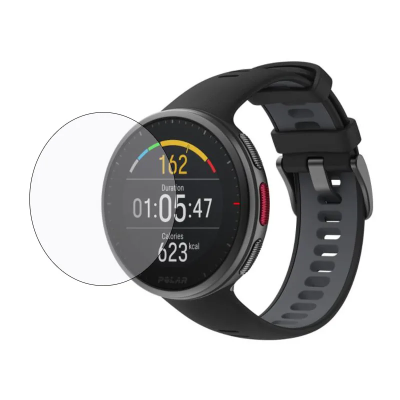 Smartwatch الزجاج المقسى واضح طبقة رقيقة واقية الحرس ل القطبية فانتاج V2 الرياضة ساعة شاشة الكريستال السائل كامل واقي للشاشة غطاء
