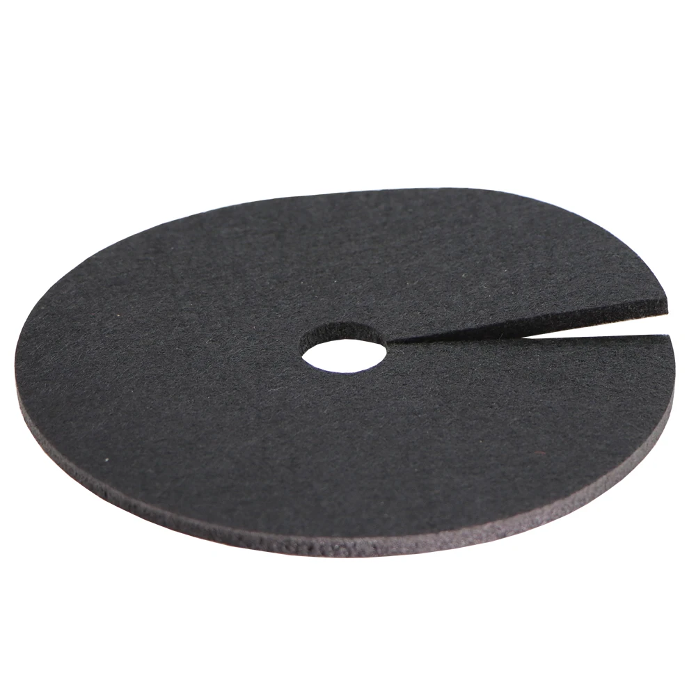 5PCS Garden Round Weeds Barrier Mats 11 Colors 2MM Thickness Degradable Fabric Tree Mulch Ring Inhibit Growth Root Protection