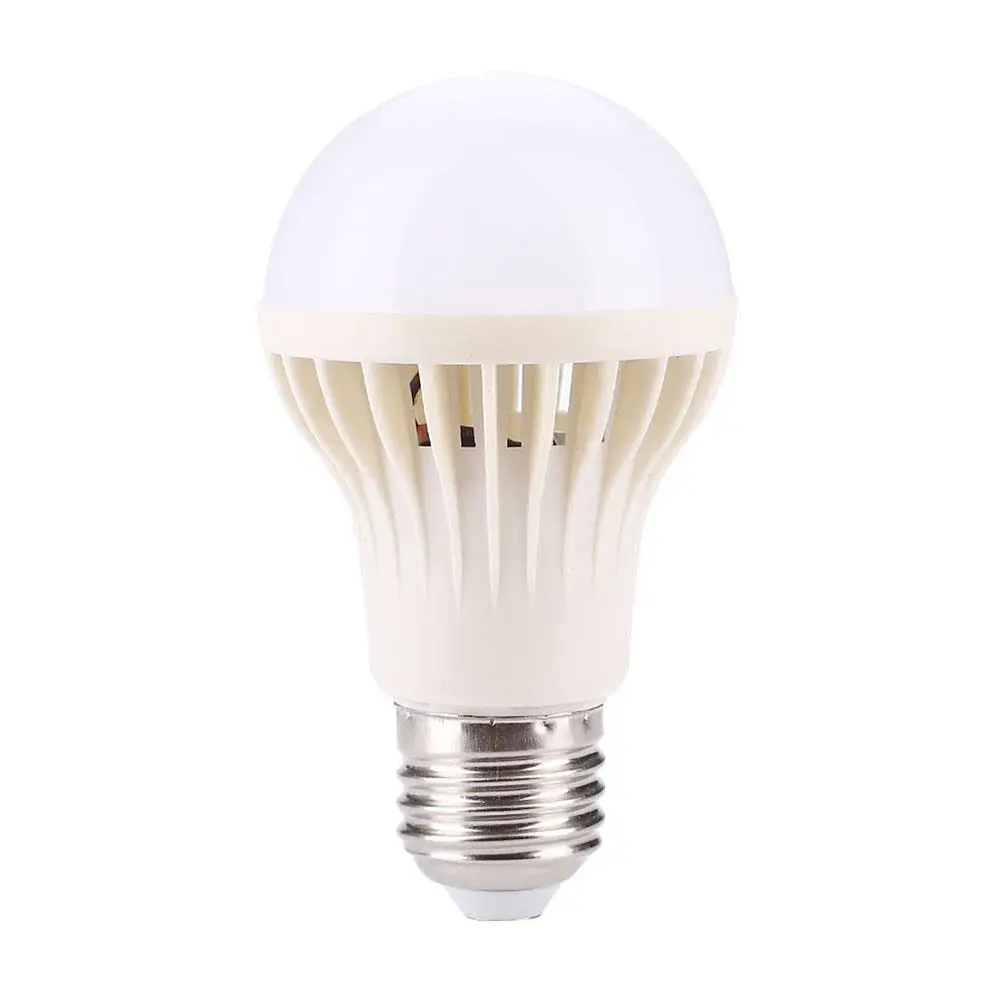 Light Sound Sensor Lamp Auto Household LED Bulb Household NAS E27 5W PIR Motion Detection Lighting Fixture SMD2835